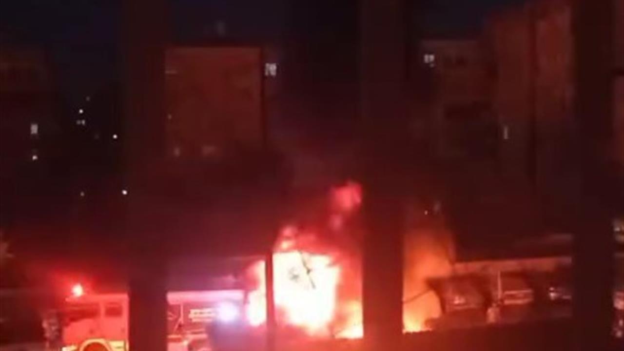 Viranşehir'de Park Halindeki Traktör Yangın Çıkardı