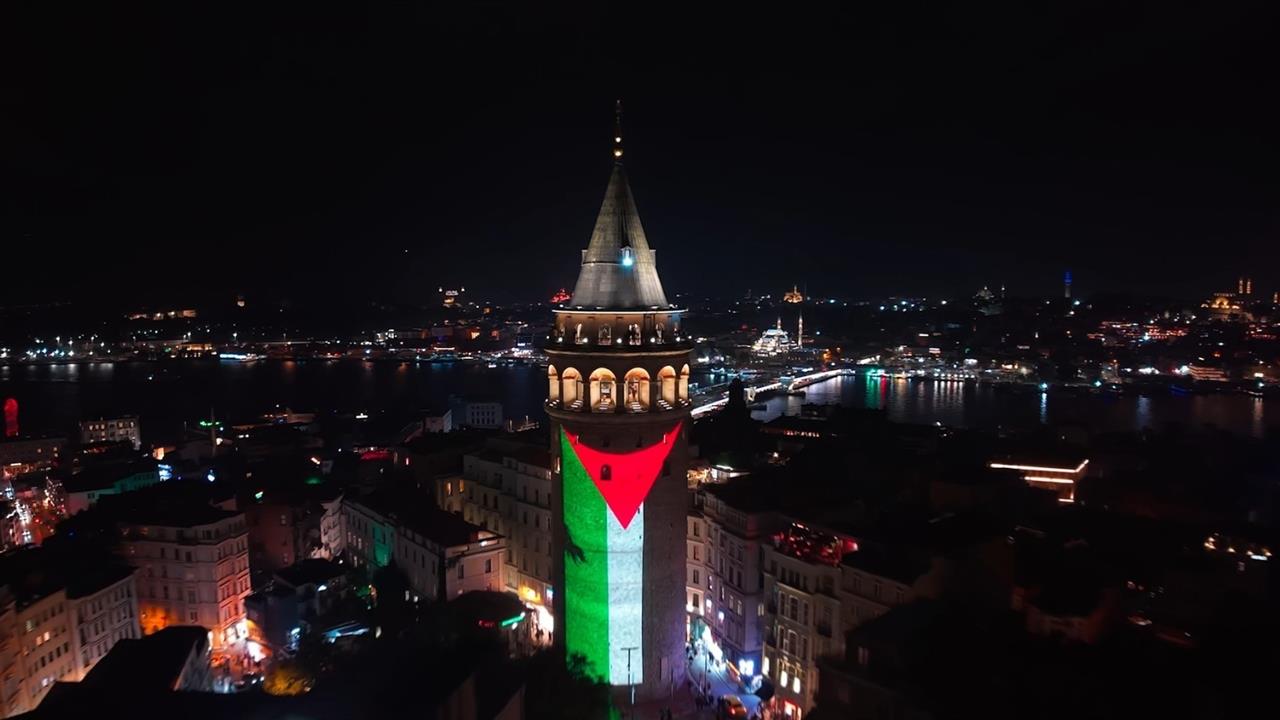 İstanbul'dan Filistin'e Destek Videosu Yayınlandı