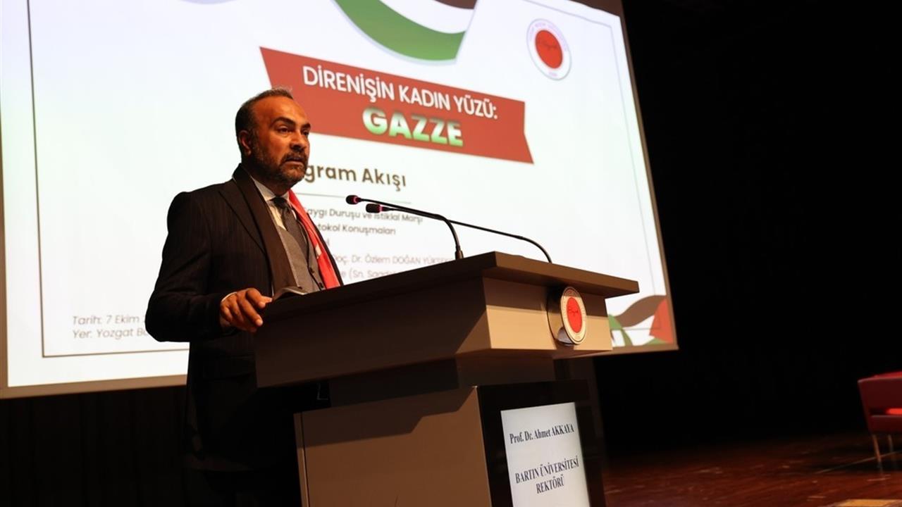 Bartın'da Anlamlı Panel: "Direnişin Kadın Yüzü: Gazze"