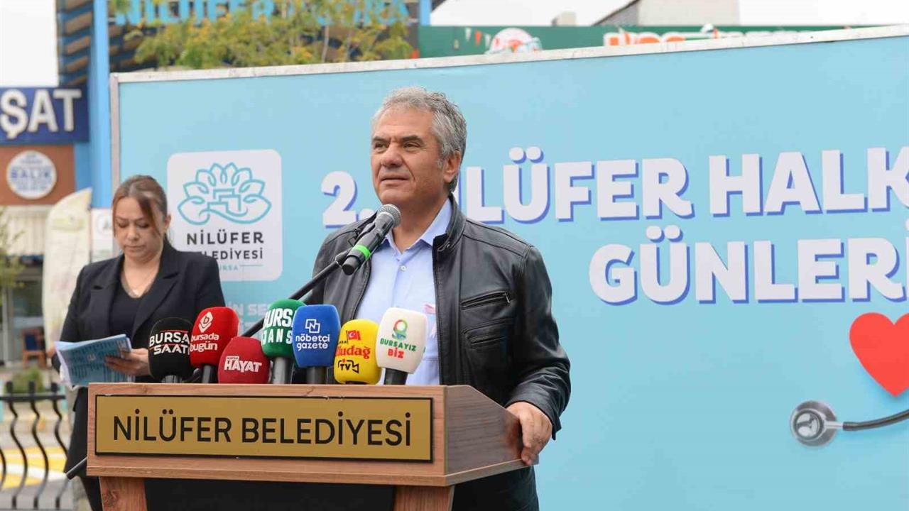 Bursa'da 2. Nilüfer Halk Sağlığı Günleri Başladı