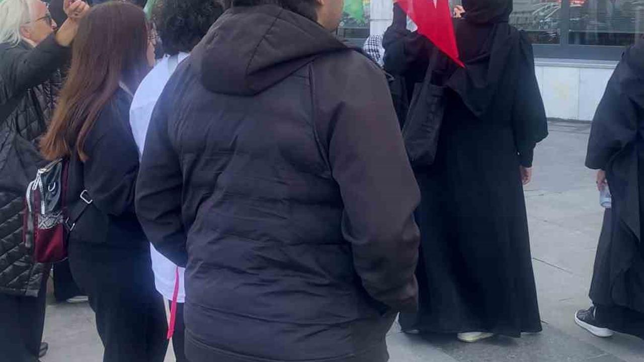 İstanbul'da İsrail Protestoları Devam Ediyor