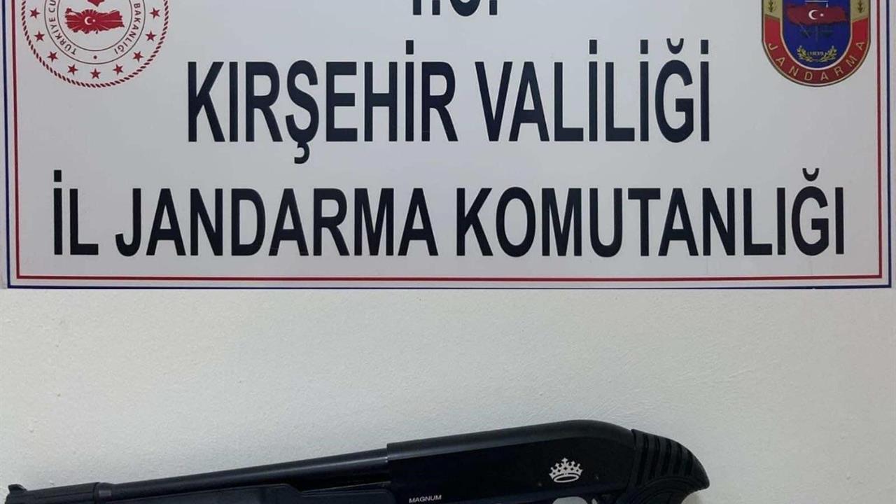 Kırşehir'de Ruhsatsız Tüfek Ele Geçirildi