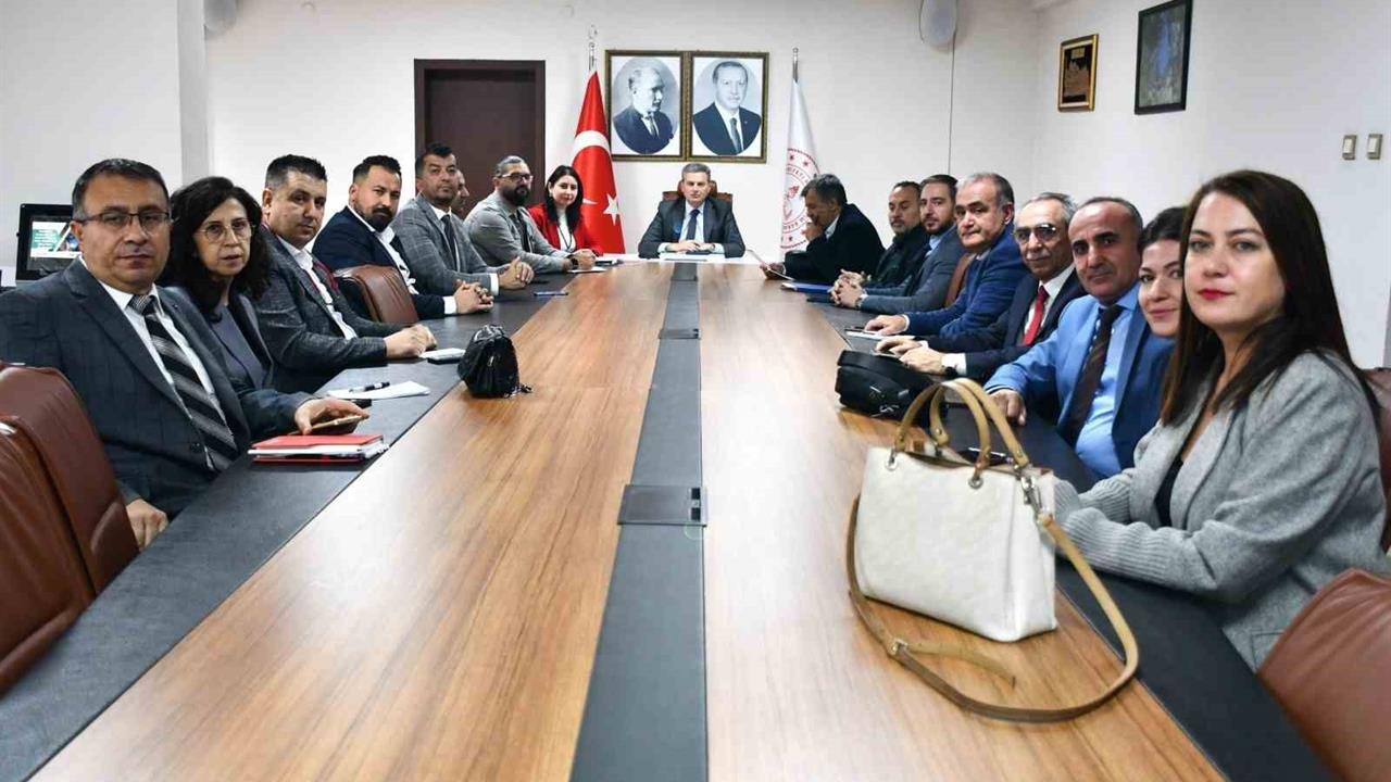 ESGES Sempozyumu İçin Okul Müdürleriyle Toplantı Yapıldı