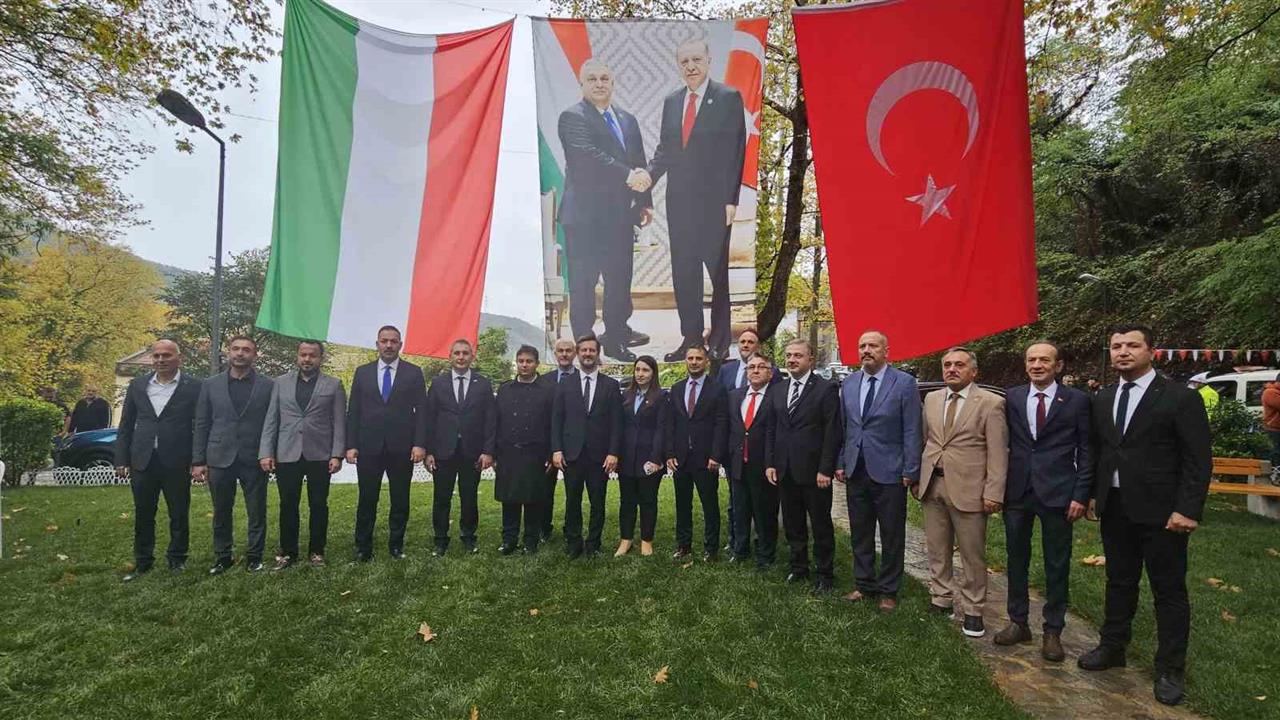 Çatalağzı’nda Türk-Macar Dostluk Parkı Açıldı