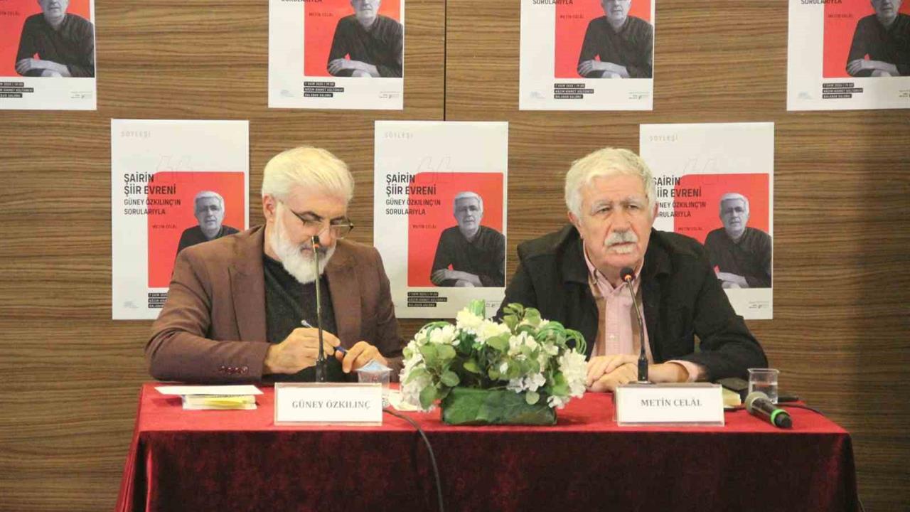 Metin Celal Bursa'da Şiirin Estetik Değerlerini Anlattı