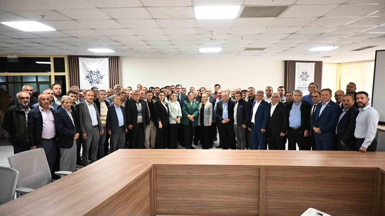 Nazilli'de Başkan Çerçioğlu Muhtarlarla Buluştu