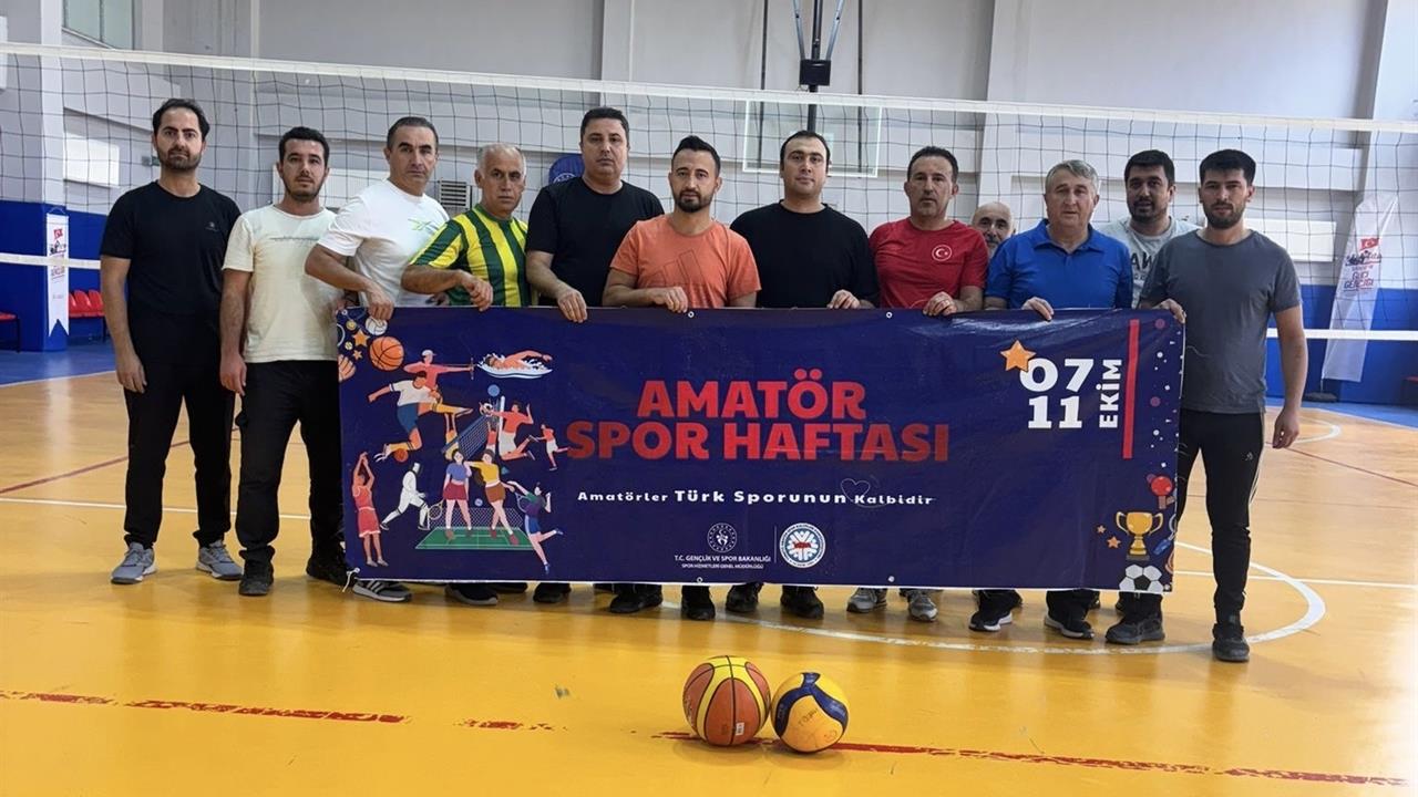 Hasanbeyli'de Amatör Spor Haftası Coşkusu Yaşandı