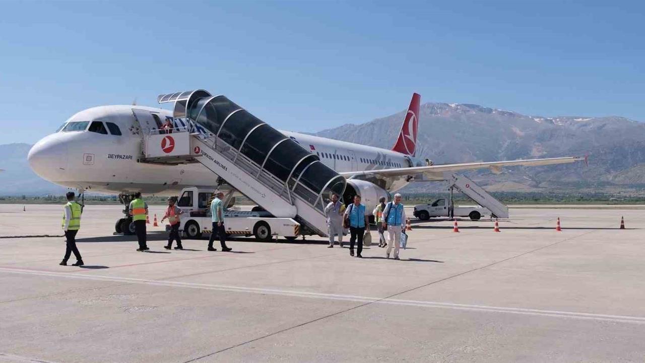 Erzincan Havalimanı'nda 49 Bin Yolcu Hizmet Aldı