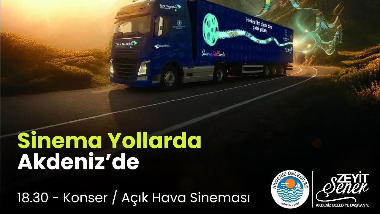 " Gezen Sinema" Akdeniz'de