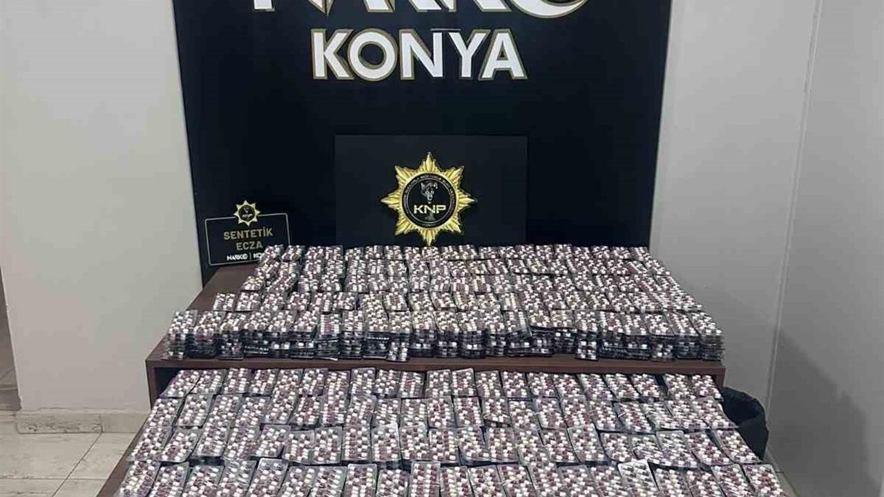 Konya'da Uyuşturucu Operasyonunda 282 Tutuklama