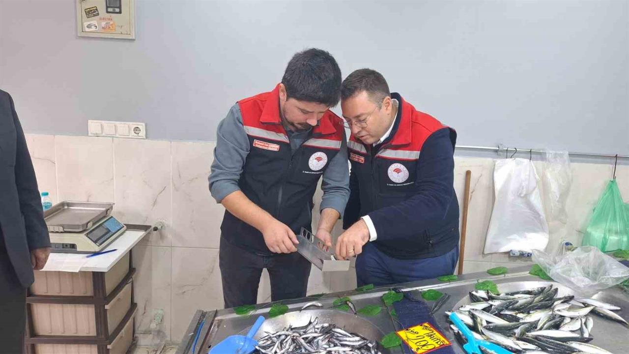 Hayrabolu'da Balık Satış Yerleri Denetlendi