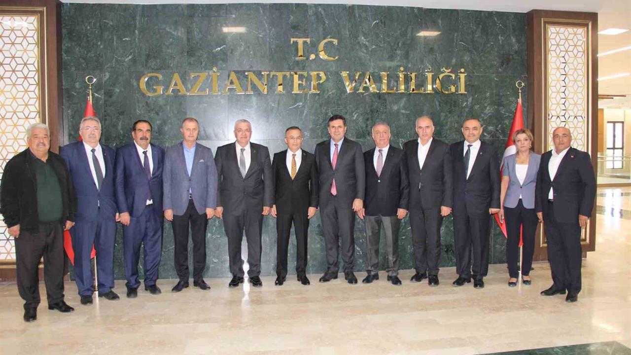 Gaziantep'te GTB'den Valilik ve Tarım Müdürlüğü'ne Ziyaret