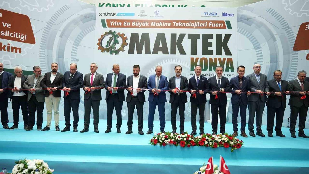 MAKTEK Konya Fuarı Kapılarını Açtı: 400 Katılımcı ile Başladı