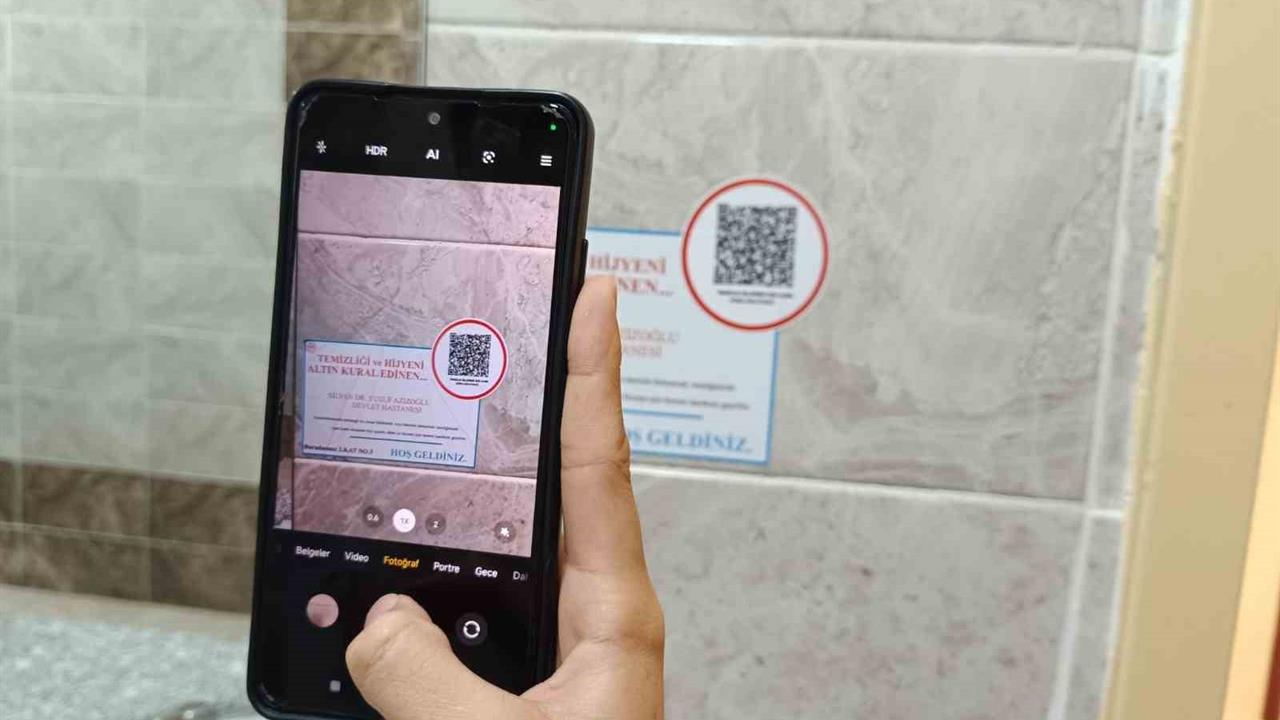 Diyarbakır'da Hastanelerde QR Kodlu Temizlik Dönemi Başladı