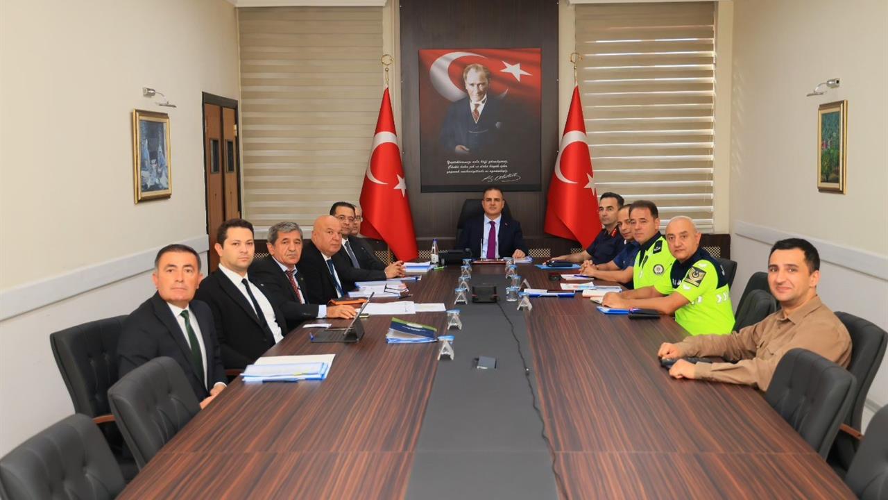 Muğla’da Trafik Güvenliği Toplantısı Yapıldı