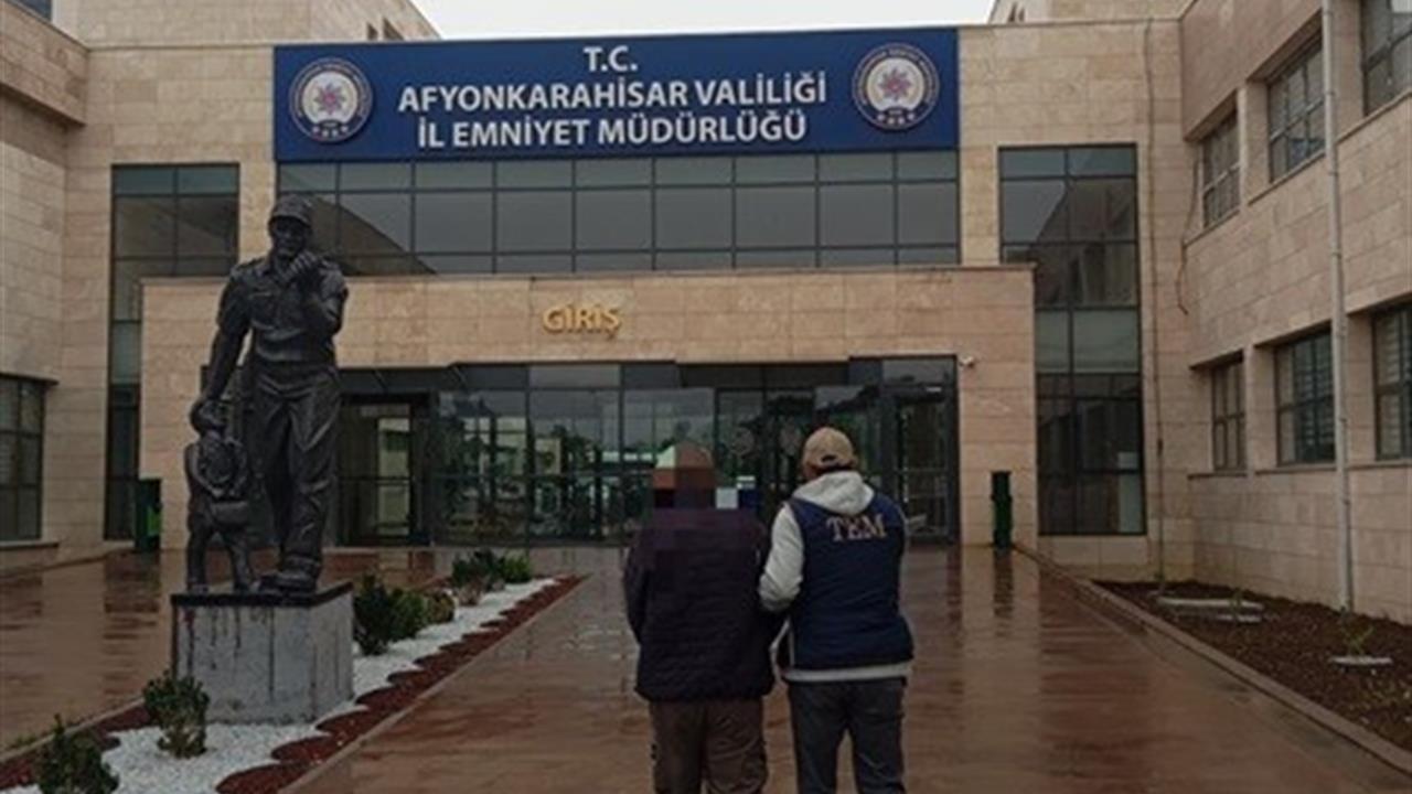 FETÖ'den Aranan Şahıs Afyonkarahisar'da Yakalandı