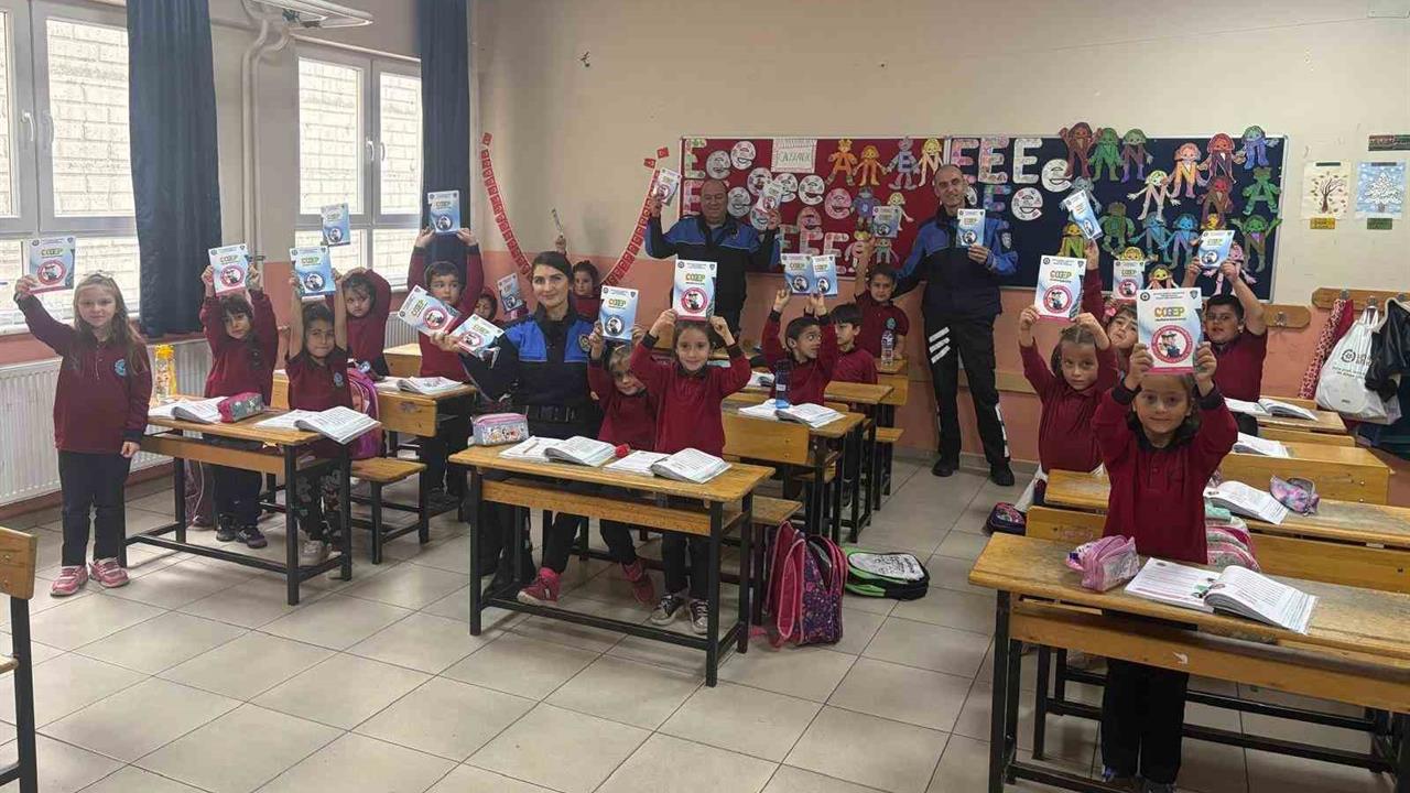 Kütahya'da Öğrencilere Güvenlik Eğitimi Verildi