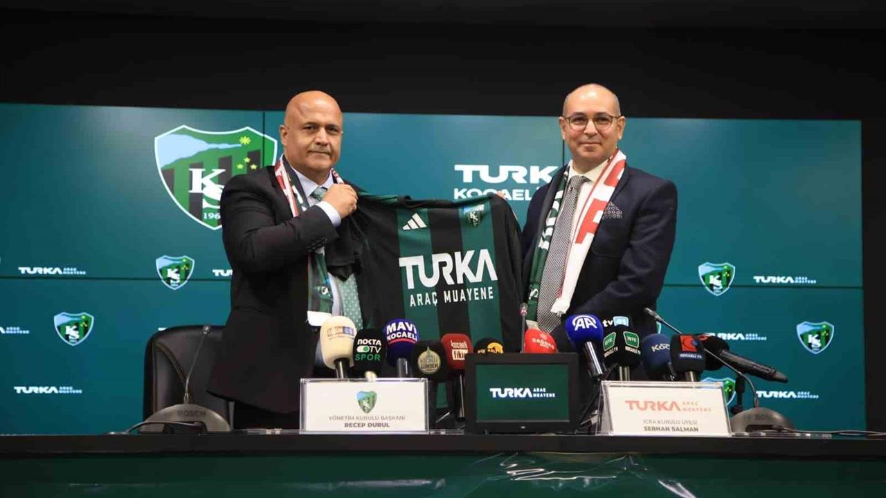 Kocaelispor ile Turka'dan Önemli Sponsorluk Anlaşması