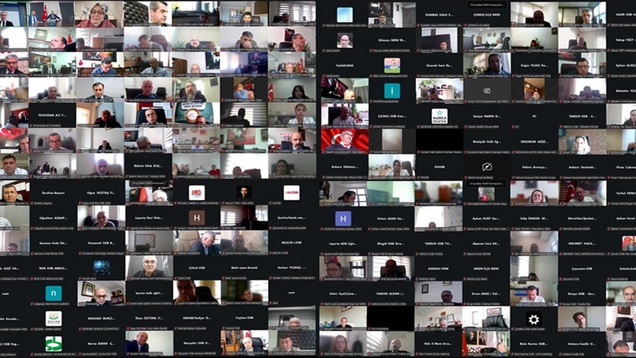 Ankara'da Mesleki Eğitimde Yeni Model: OSB-Halk Eğitimi İş Birliği