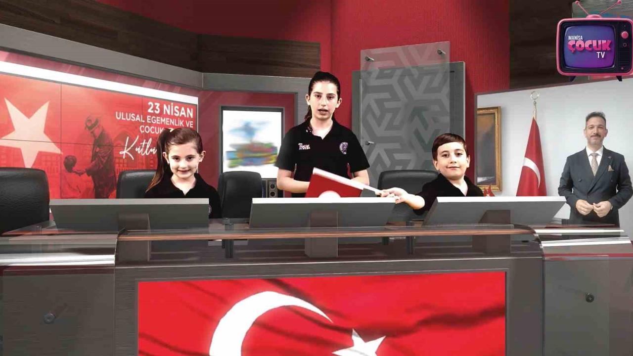 Manisa'da Çocuk TV Yayın Hayatına Başlıyor
