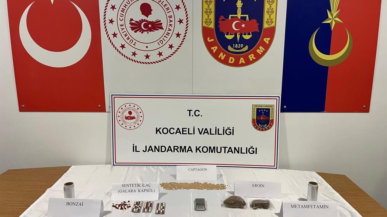 Kocaeli'de Jandarmadan Uyuşturucu Operasyonu: 1 Gözaltı