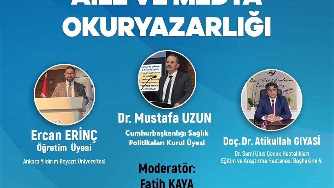 Malatya'da Aile ve Medya Okuryazarlığı Paneli Düzenleniyor