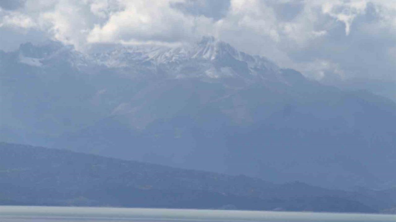 Anamas Dağı'na İlk Kar Düştü: Beyşehir'de Kış Geldi