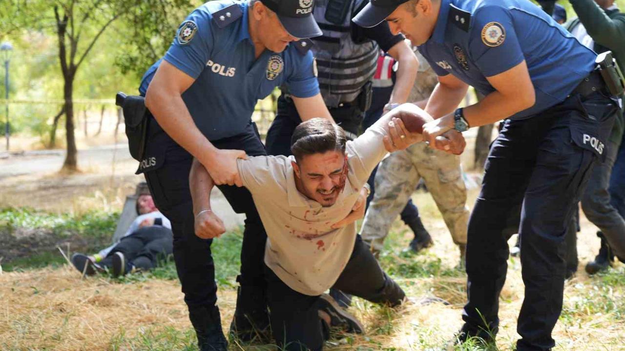 Gaziantep'te Terör Tatbikatı Gerçek Gibi Geçti