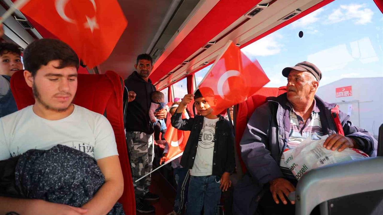 Kahramanmaraş'ta Suriyelilerin Ülkelerine Dönüşü Devam Ediyor
