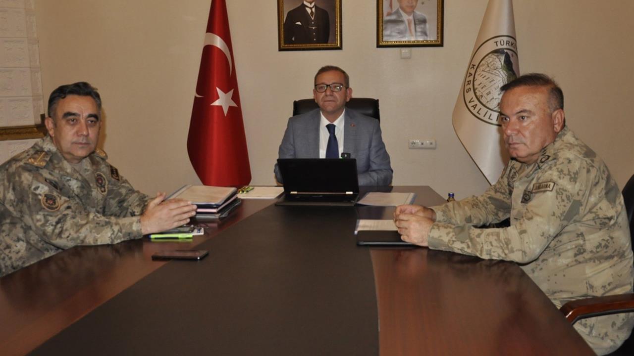 Kars'ta Güvenlik Toplantısı Gerçekleştirildi