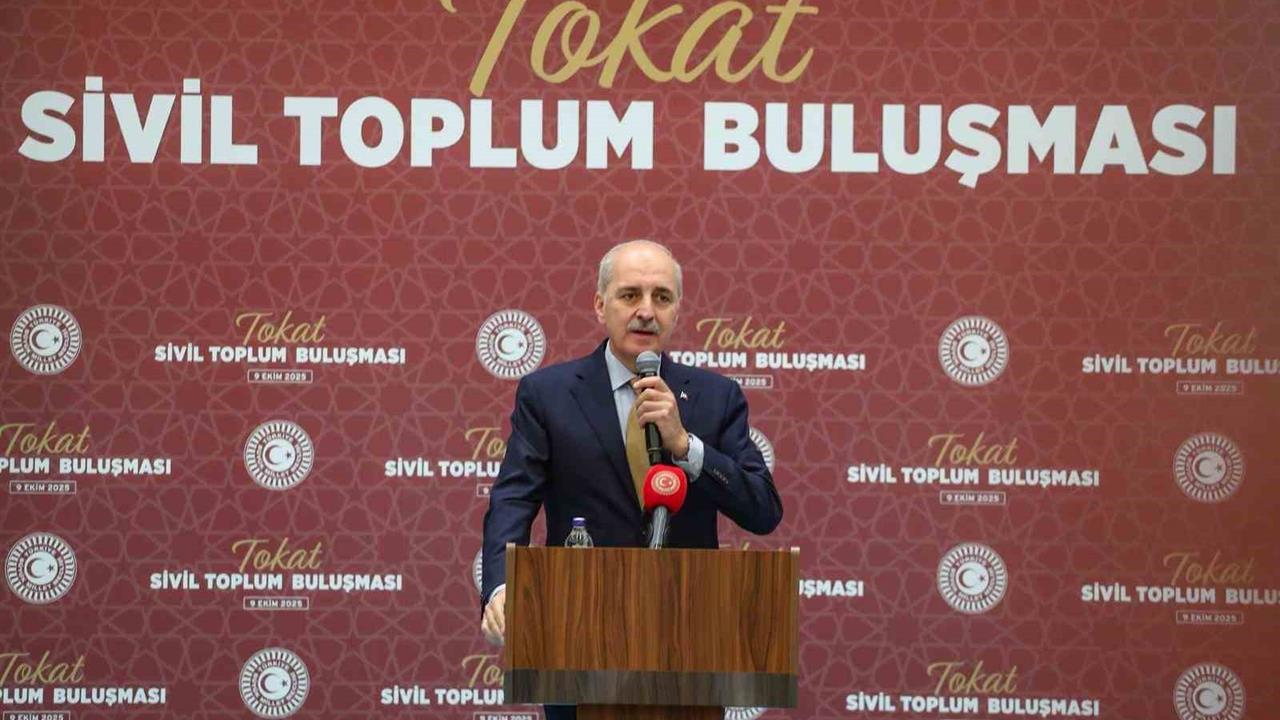 Tokat'ta TBMM Başkanı Kurtulmuş Sivil Toplum Temsilcileriyle Buluştu