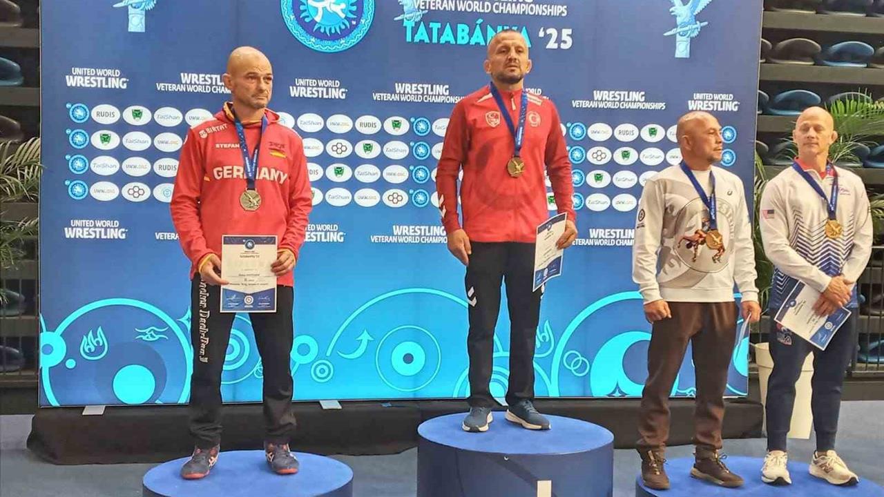 Türkiye Veteranlar Dünya Şampiyonası'nda 5 Madalya Kazandı