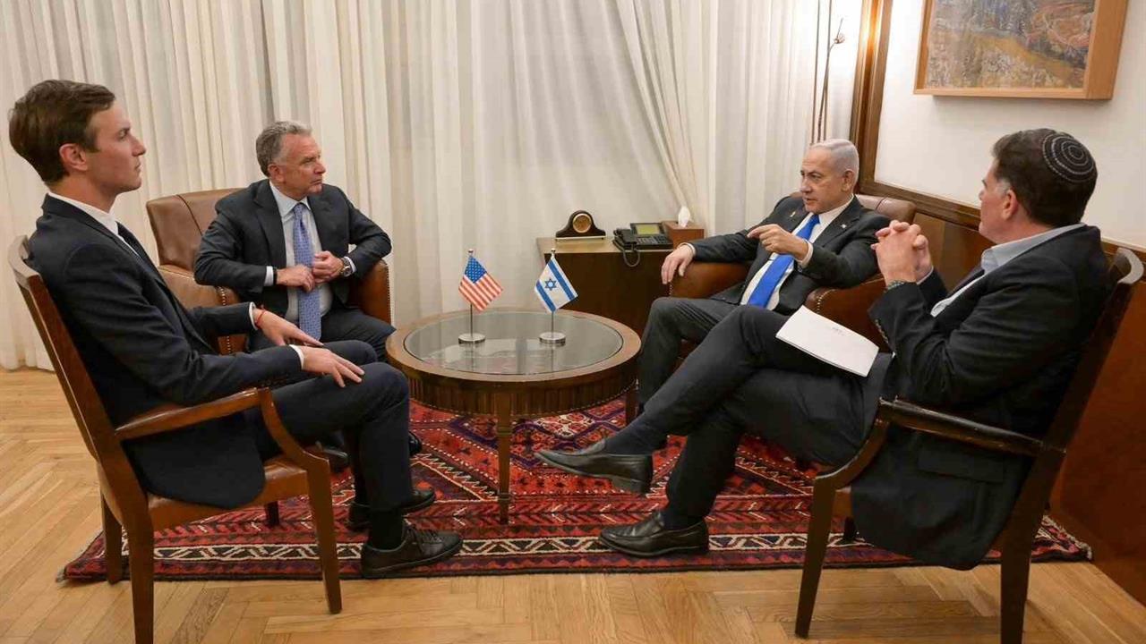 Netanyahu, Trump'ın Temsilcisi Witkoff ve Kushner ile Görüştü