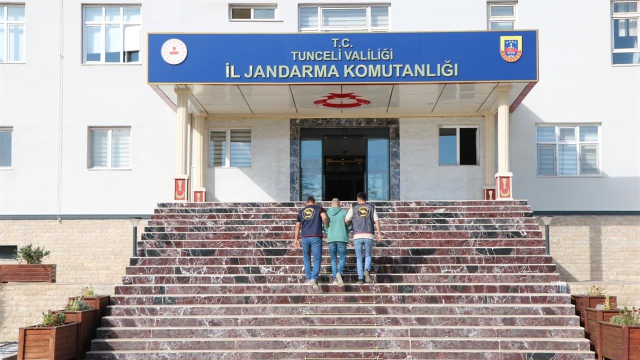 Tunceli'de 29 Suçtan Aranan Şüpheli Yakalandı