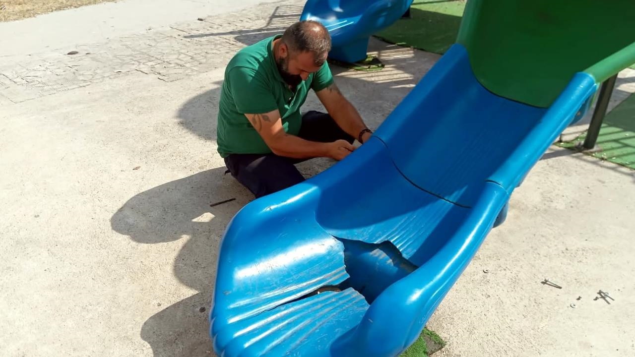 Akdeniz'in Parkları Çocuklar İçin Daha Eğlenceli ve Güvenli Hale Getiriliyor