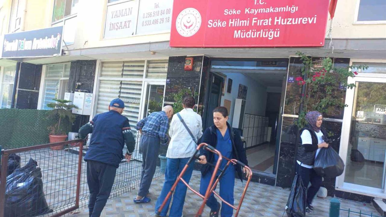 Söke Hilmi Fırat Huzurevi Yeni Binasına Taşındı