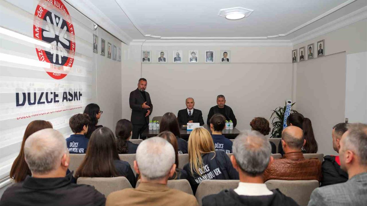 Düzce'de Amatör Spora Destek Vurgusu: Başkan Özlü'den Açıklama
