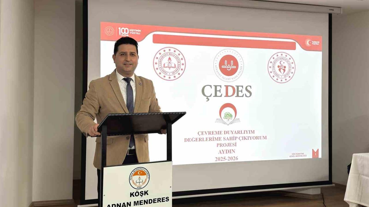 Köşk'te Çevre Duyarlılığı Toplantısı Gerçekleştirildi