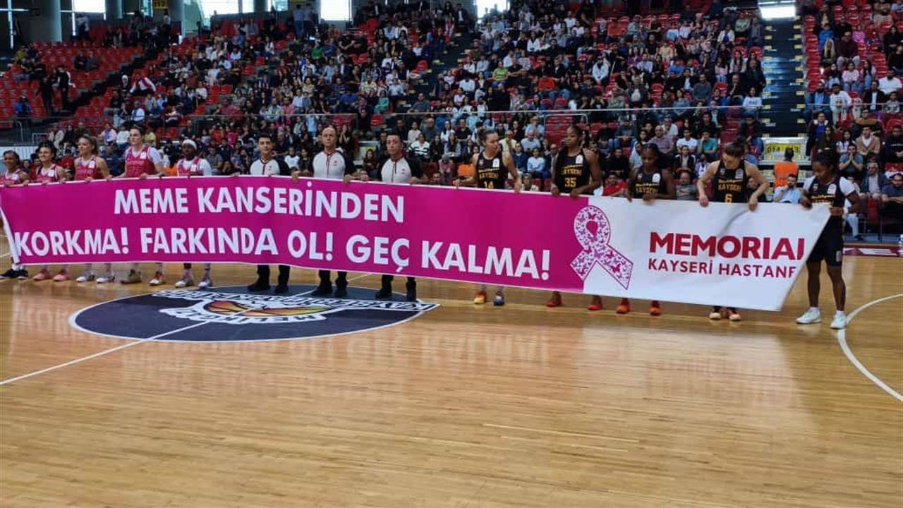 Kayseri'de Kadın Basketbol Farkındalık Etkinliği Düzenlendi