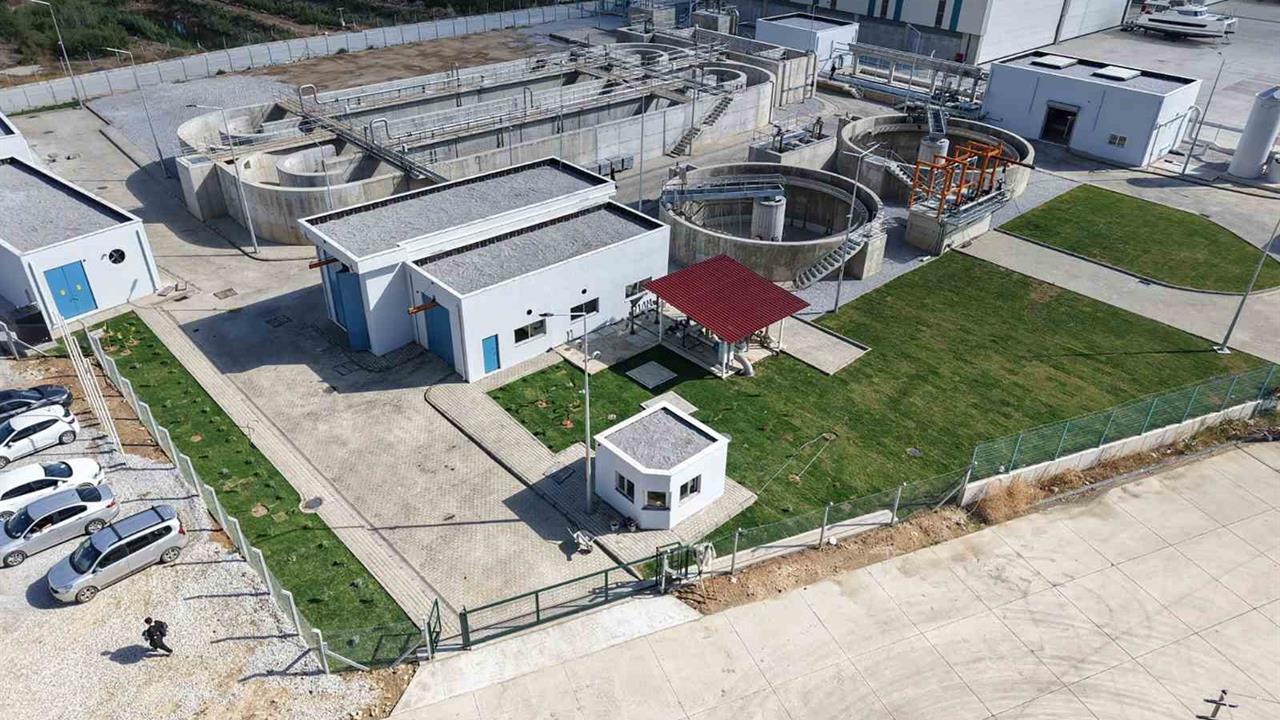 Muğla'da Atıksu Arıtma Tesisi Tamamlandı