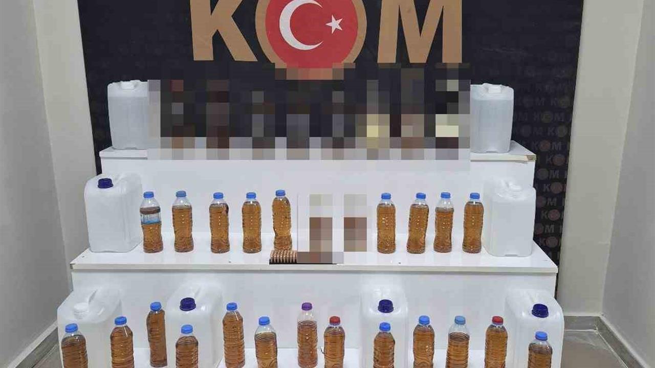 Kırşehir'de Kaçak Alkol Operasyonu: 1 Gözaltı