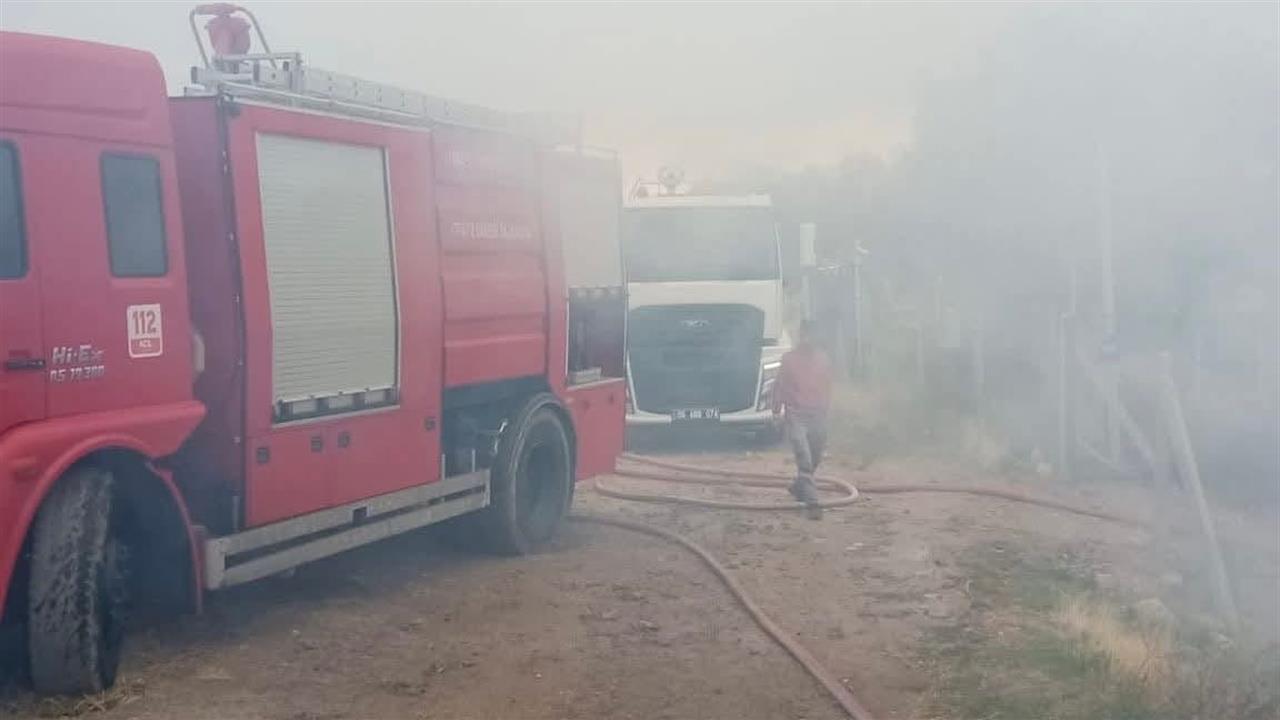 Güdül'de Hobi Bahçesi Yangını Kontrol Altına Alındı