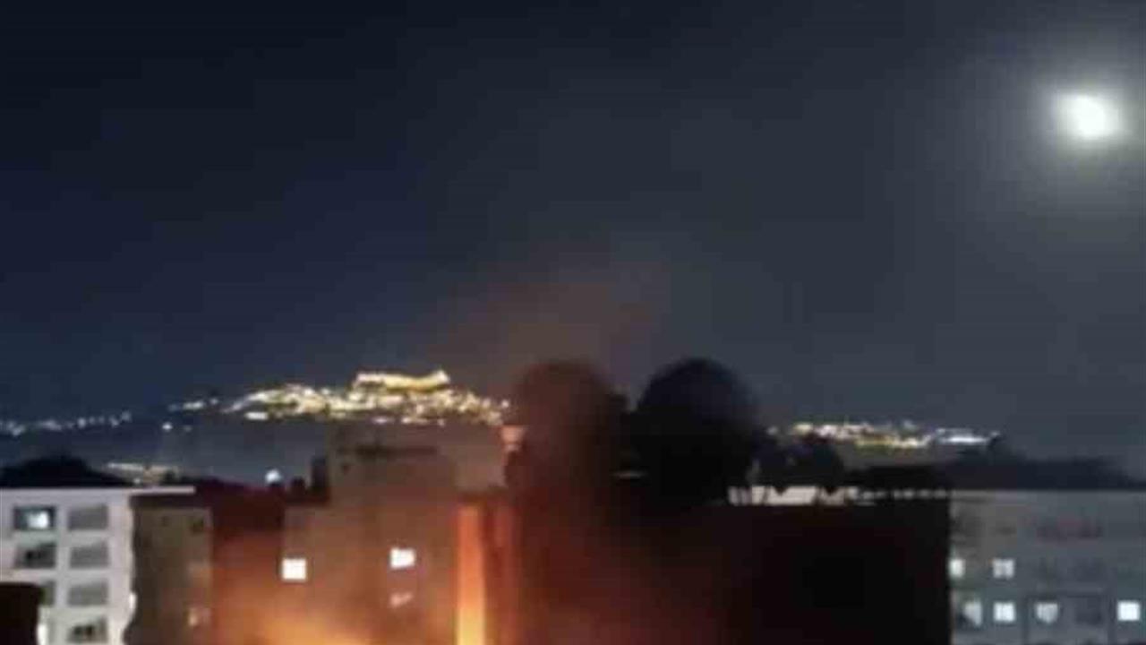 Mardin Kızıltepe'de Çatı Yangını Kontrol Altına Alındı