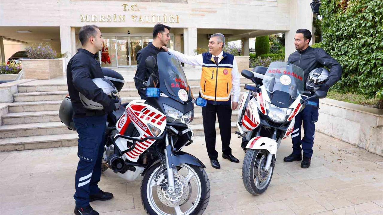 Mersin'de Motorize Ambulans Dönemi Başladı