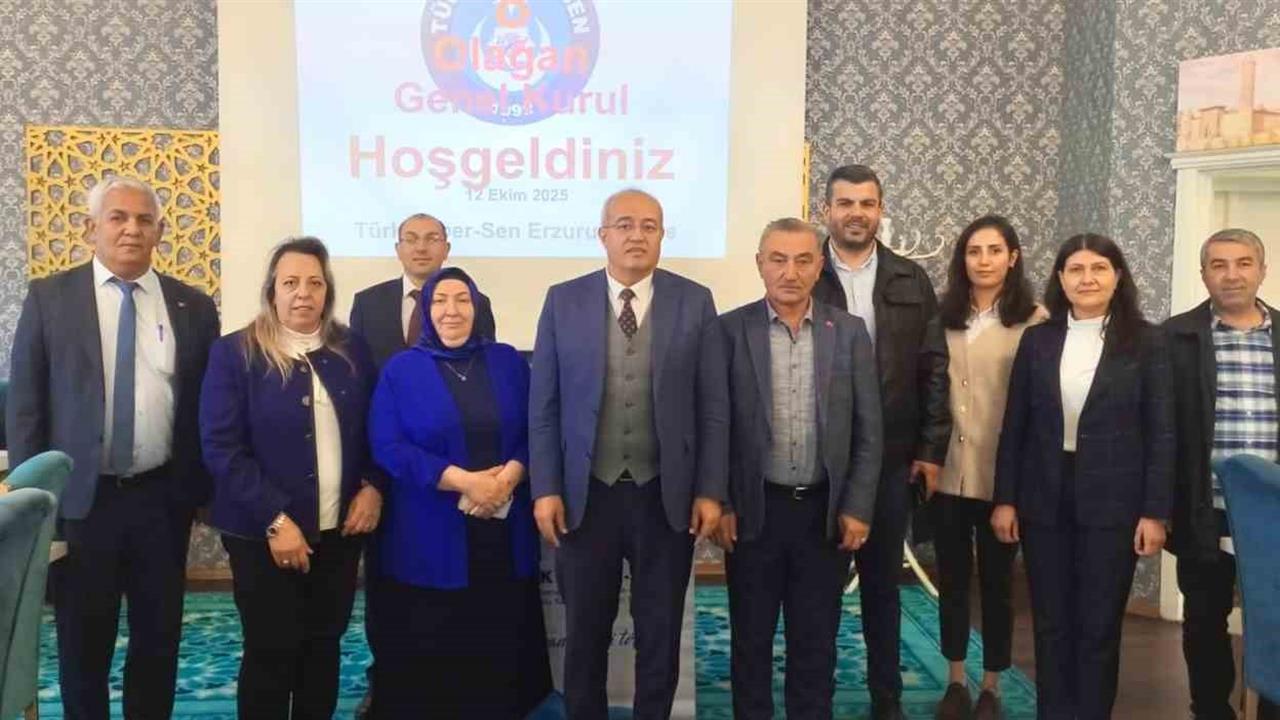 Türk Haber-Sen Erzurum'da İlk Kadın Başkan Seçildi