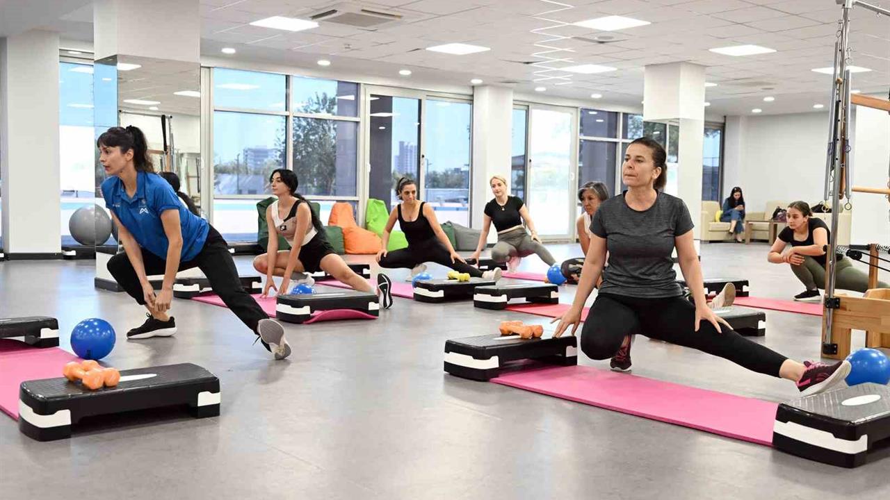 Mersin'de Kadınlara Ücretsiz Pilates Desteği