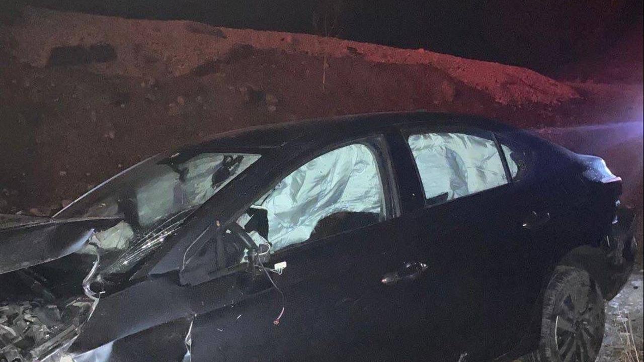 Bilecik'te Otomobil Şarampole Uçtu: 2 Yaralı