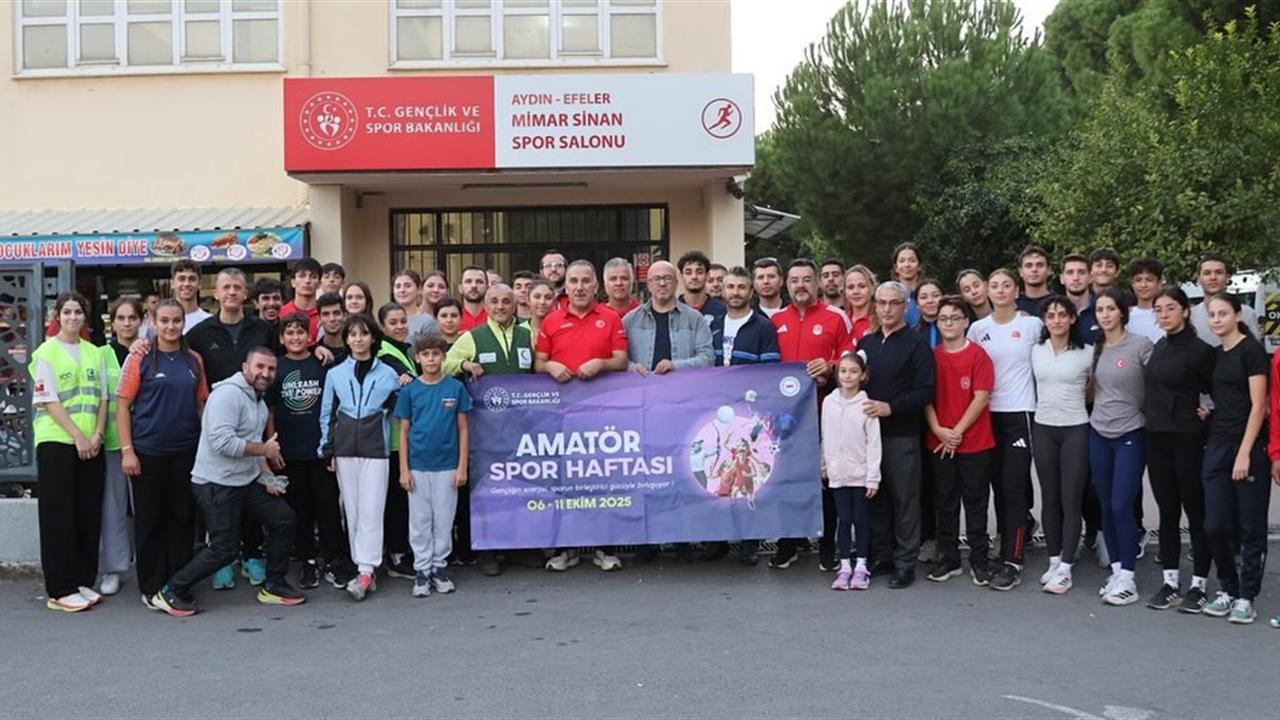 Aydın'da Amatör Spor Haftası Tamamlandı