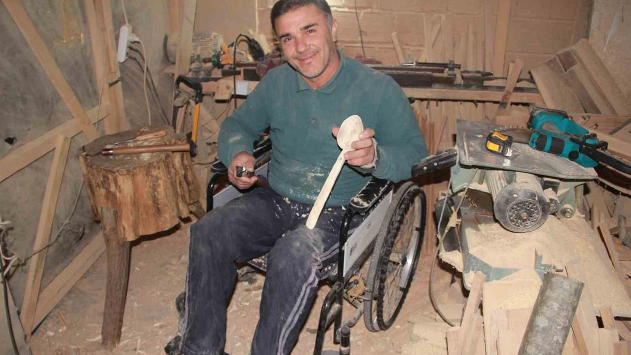 Ordu'da Tekerlekli Sandalyeye Mahkum Kaldı, Hayata Tutundu