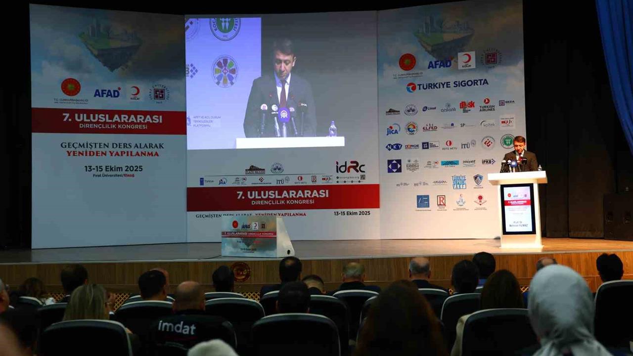 Elazığ'da 7. Uluslararası Dirençlilik Kongresi Başladı